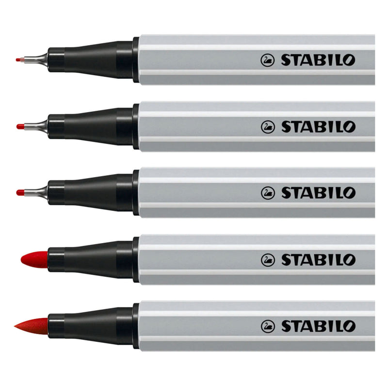 Afbeelding laden in galerijviewer, Stabilo creative tips arty pennen klassieke kleuren in metalen etui - 30dlg.