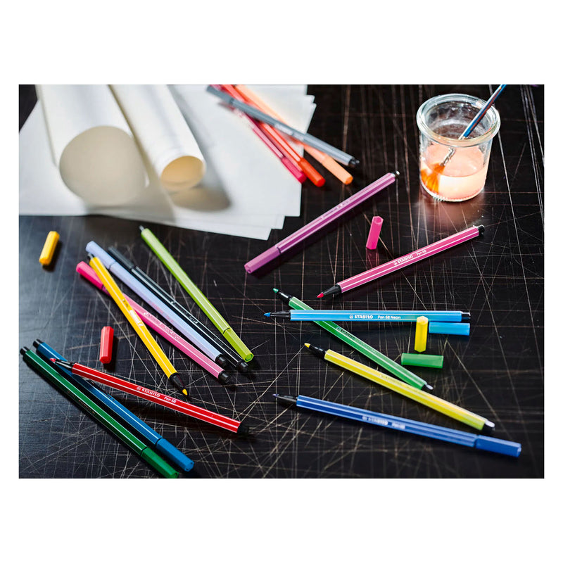 Afbeelding laden in galerijviewer, Stabilo pen 68 arty viltstiften - 30dlg.