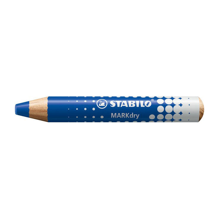 Load image into Gallery viewer, Stabilo markdry schoolverpakking whiteboardpotloden blauw - 30st. met 2 puntenslijpers
