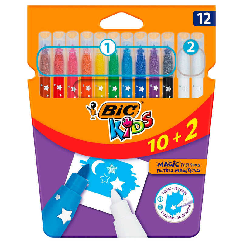 Load image into Gallery viewer, Bic kids kleuren uitwissen, 10 + 2 gratis