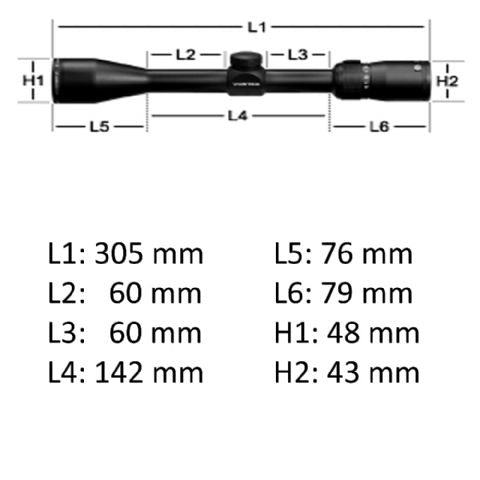Load image into Gallery viewer, Vortex diamondback 4-12x40 richtkijker, dead-hold bdc dradenkruis (moa)