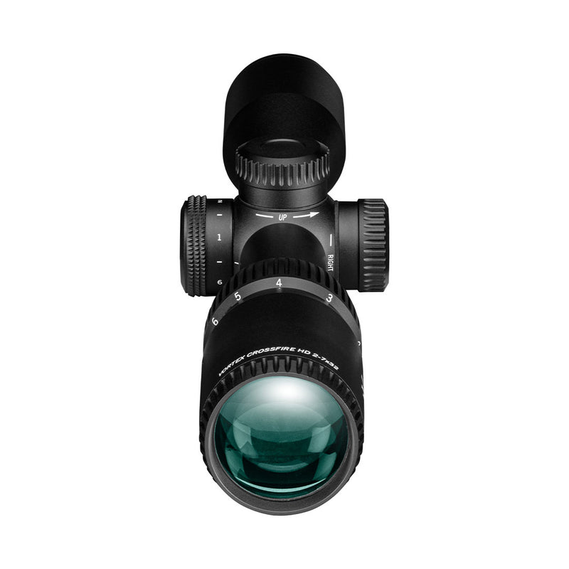 Load image into Gallery viewer, Vortex crossfire hd 2-7x32 richtkijker, verlicht dead-hold 2a bdc dradenkruis (moa)