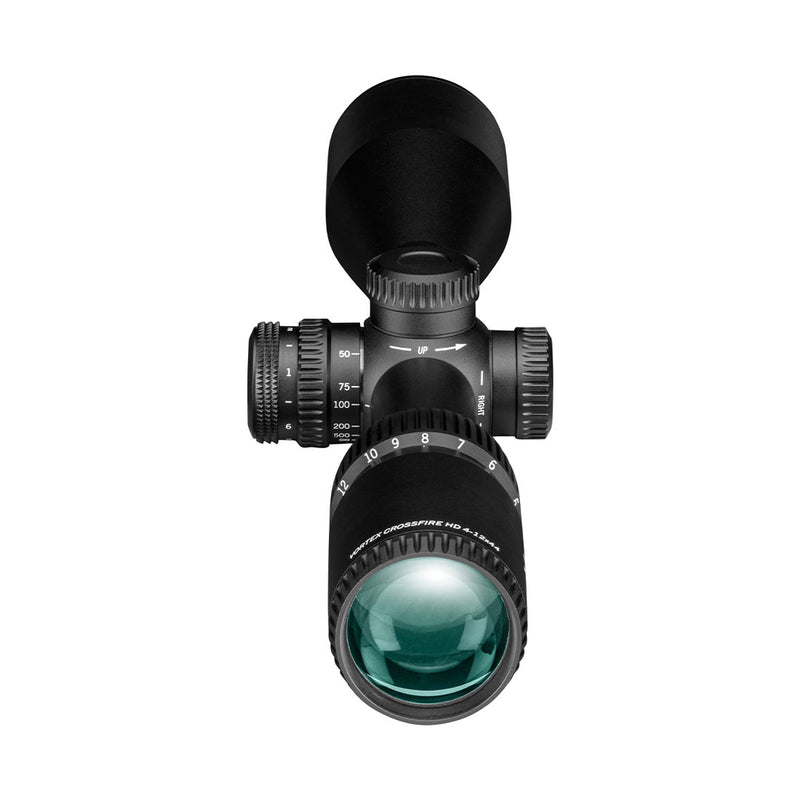 Load image into Gallery viewer, Vortex crossfire hd 4-12x44 richtkijker, verlicht dead-hold 2a bdc dradenkruis (moa)