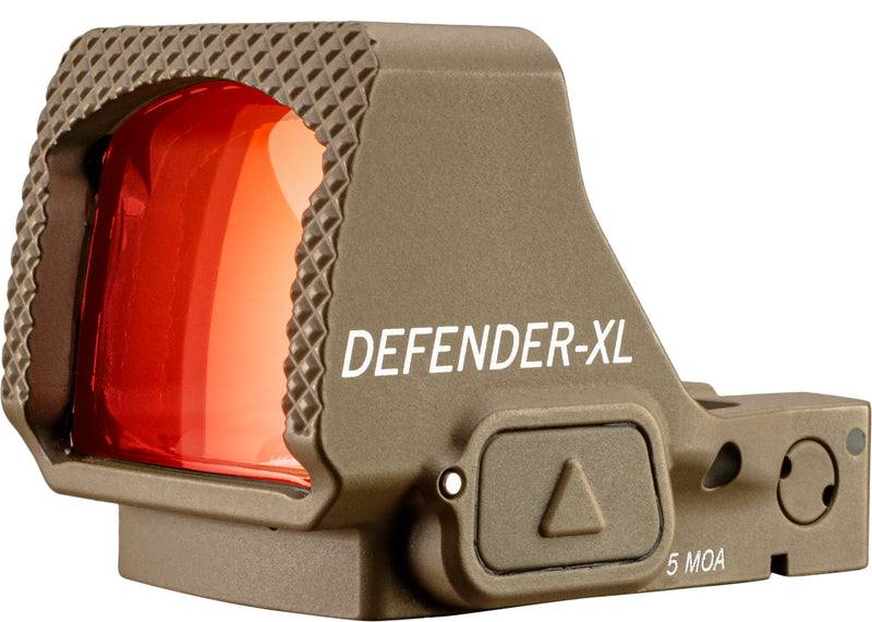 Load image into Gallery viewer, Vortex micro red dot defender-xl 5 moa tan