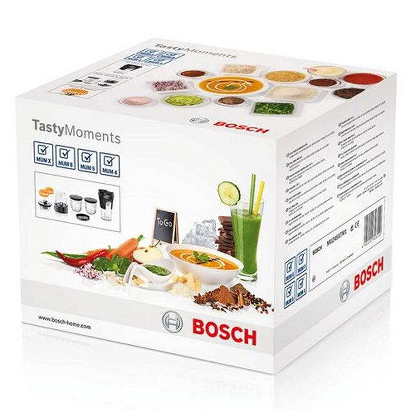 Load image into Gallery viewer, Bosch muz45xtm1 tastymoments set zwart transparant