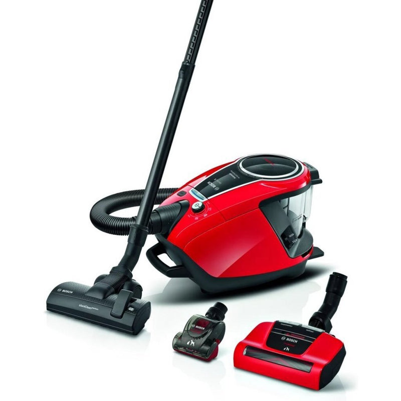 ギャラリービューアに画像をロードする, Bosch BGS7PET ProAnimal Stofzuiger Zonder Zak 700W Zwart Rood