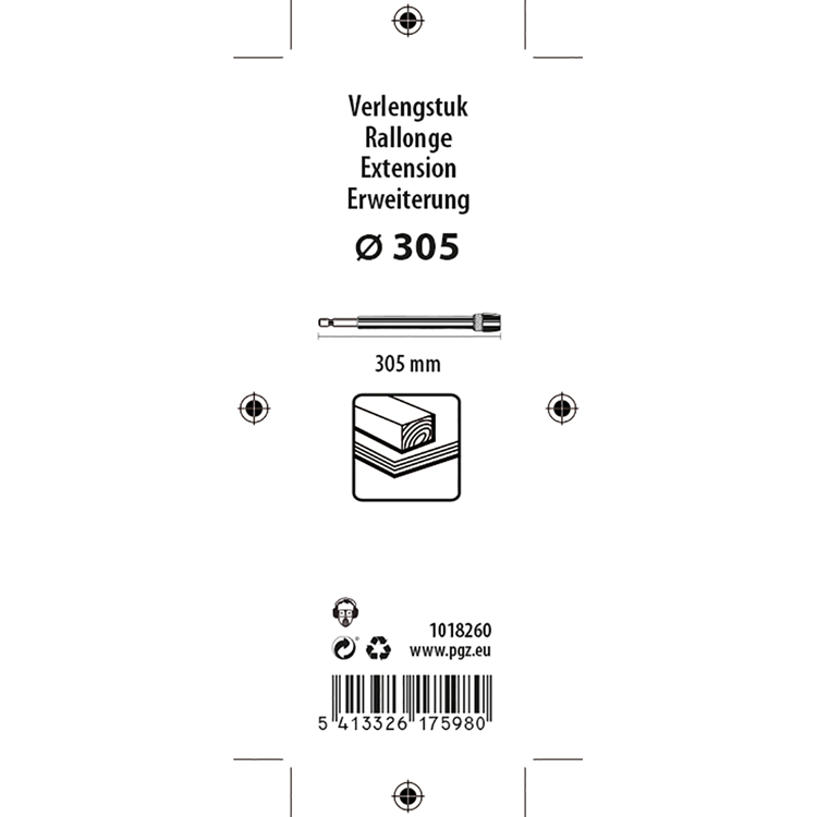 Afbeelding laden in galerijviewer, Mack 1018260 - verlengstuk 270 mm | 3 stuks