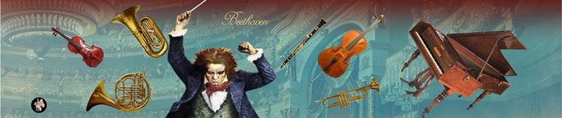 Afbeelding laden in galerijviewer, Rondo08 muziekje: beethoven bandmaster (