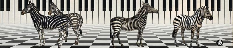 Afbeelding laden in galerijviewer, Rondo48 muziekje: zebra 01 (frére jacque