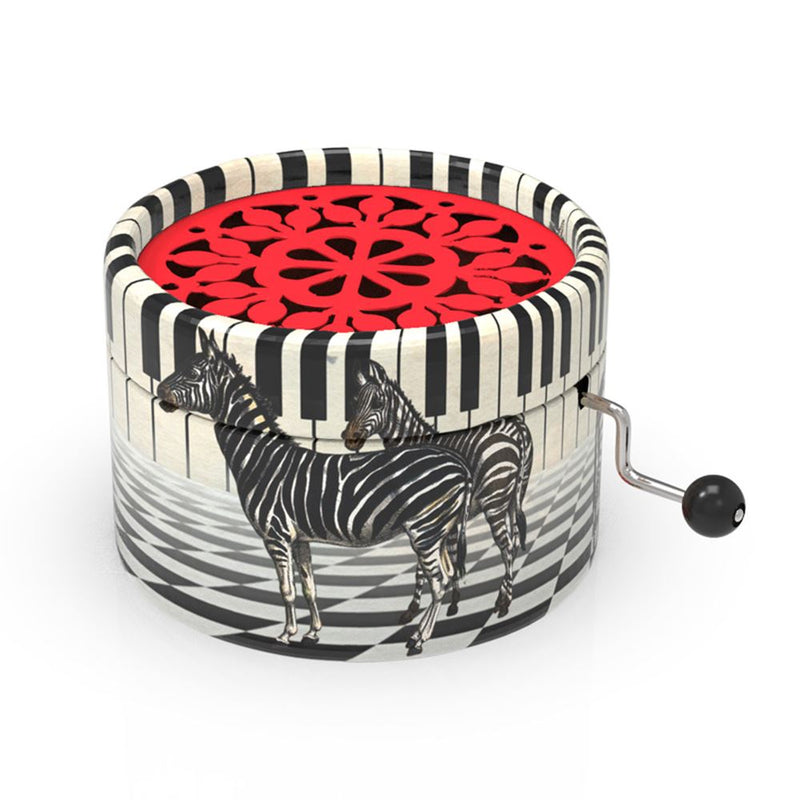 Chargez l'image dans la visionneuse de la galerie, Rondo48 muziekje: zebra 01 (frére jacque