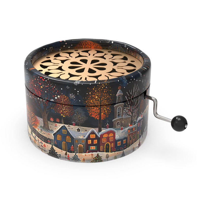 ギャラリービューアに画像をロードする, Rondo109 muziekje: kerstdorp (o holy nig