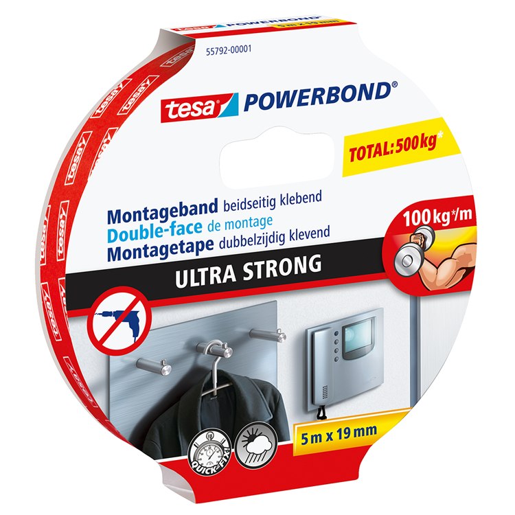 Afbeelding laden in galerijviewer, Tesa 1039440 - pwrbond mont.tape 5:19mm | 10 stuks