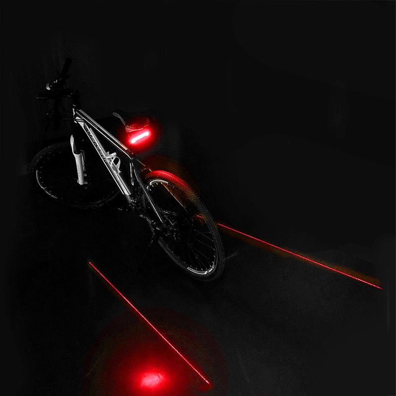 Load image into Gallery viewer, Meilan laser achterlicht met afstandbediening usb x5