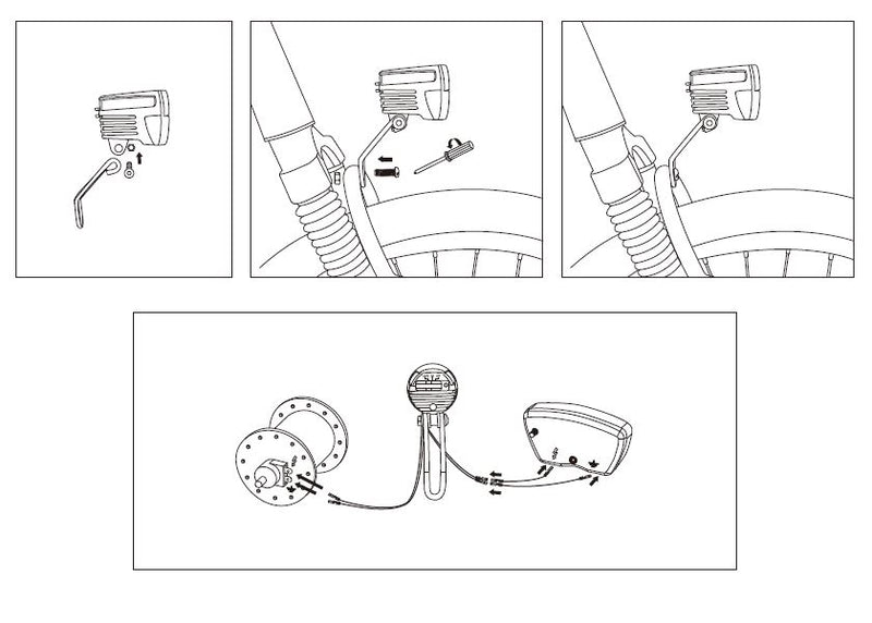 Load image into Gallery viewer, Koplamp Dynamo Sensor 30 Lux