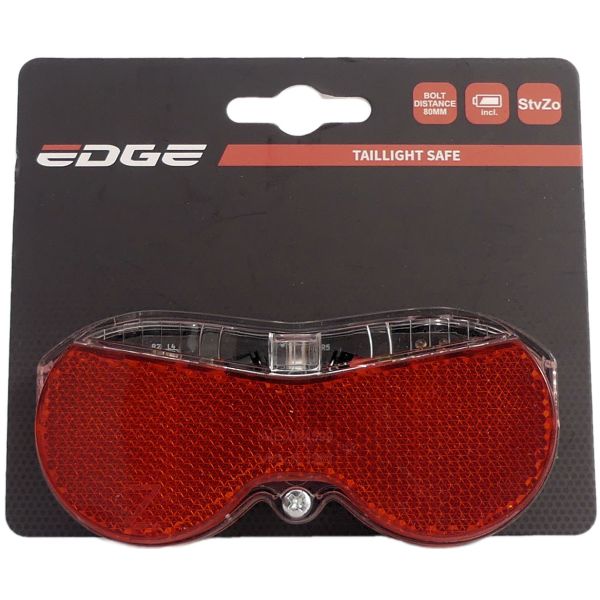 Load image into Gallery viewer, Edge dragerachterlicht safe - led - 80mm incl batterijen