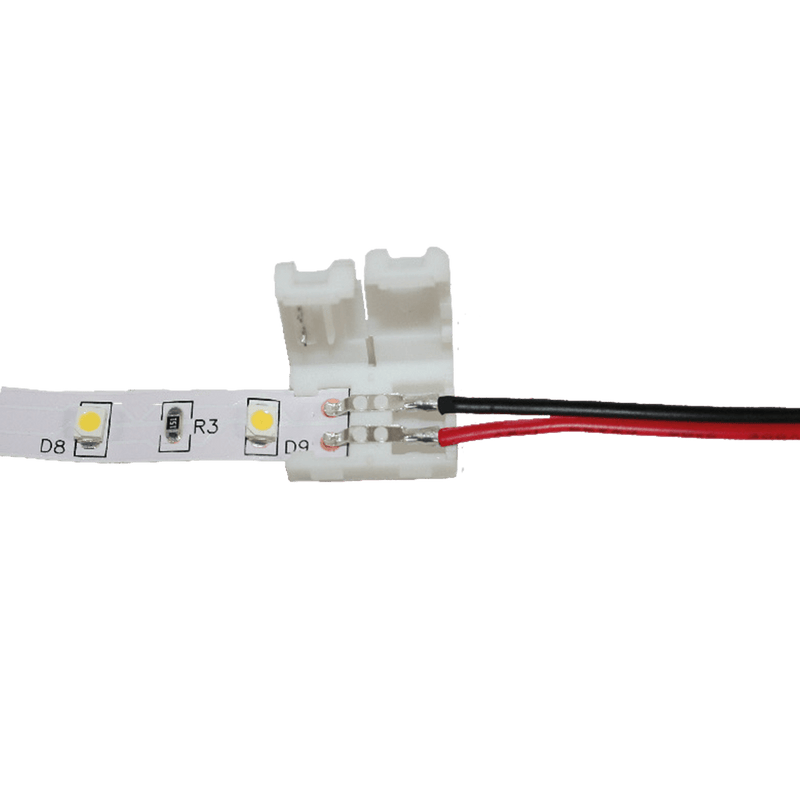 Cargue la imagen en el visor de la galería, Cingoli verbindingsstuk voor led strip 8mm, voorbedraad met 15cm kabel - zonder verkoopverpakking