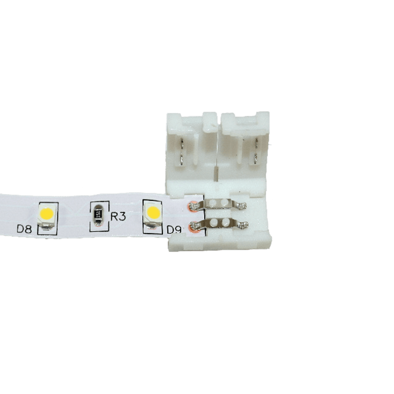 Cargue la imagen en el visor de la galería, Cingoli koppelstuk voor led strip 8mm - recht (180°) - zonder verkoopverpakking