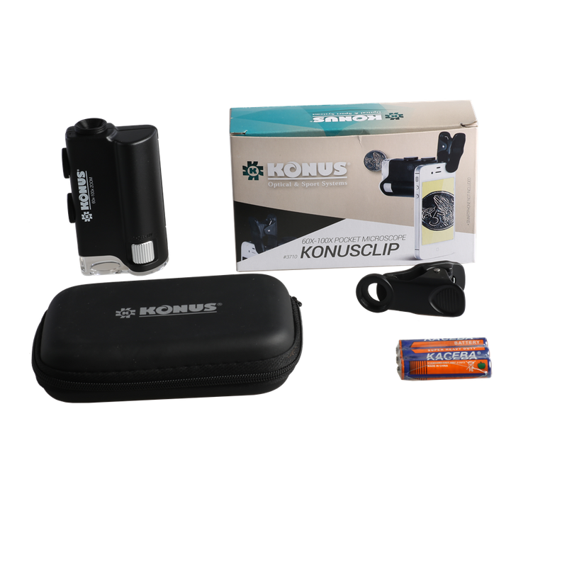 Load image into Gallery viewer, Konus Konusclip 60x-100x Microscoop