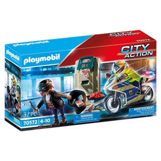 Chargez l'image dans la visionneuse de la galerie, Playmobil city action politiemotor achtervolging van de geldrover - 70572
