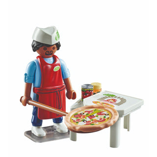 Load image into Gallery viewer, Playmobil special plus 71161 pizzabakker | 2 stuks