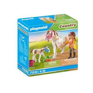 Load image into Gallery viewer, Playmobil Country 71243 Paard met veulen