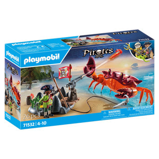 Load image into Gallery viewer, Playmobil 71532 pirates strijd tegen de gigantische krab