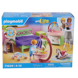 Chargez l'image dans la visionneuse de la galerie, Playmobil 71609 slaapkamer met baby speelhoek