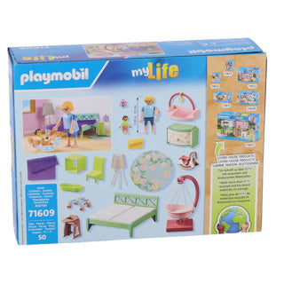 Chargez l'image dans la visionneuse de la galerie, Playmobil 71609 slaapkamer met baby speelhoek