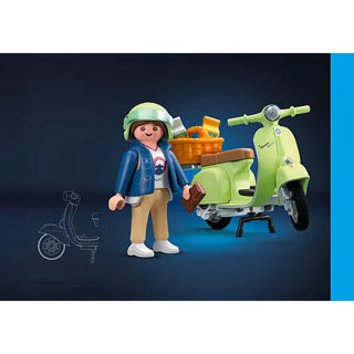 Afbeelding laden in galerijviewer, Playmobil 71621 1969 vespa 150 sprint veloce lichtgroen | 2 stuks