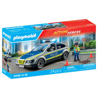 Afbeelding laden in galerijviewer, Playmobil action heroes politie patrouille auto 24dlg - 71729