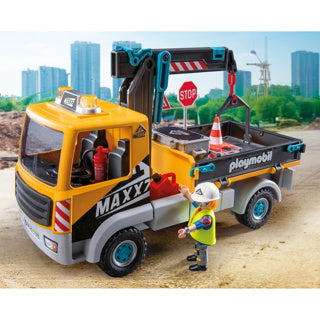 Cargue la imagen en el visor de la galería, Playmobil 71750 vrachtwagen met kraan