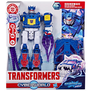 ギャラリービューアに画像をロードする, Transformers cyberworld energon surge soundwave deep sea explorer - actiefiguur 22cm