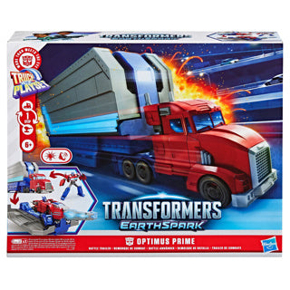 ギャラリービューアに画像をロードする, Hasbro transformers earthspark optimus prime battle trailer