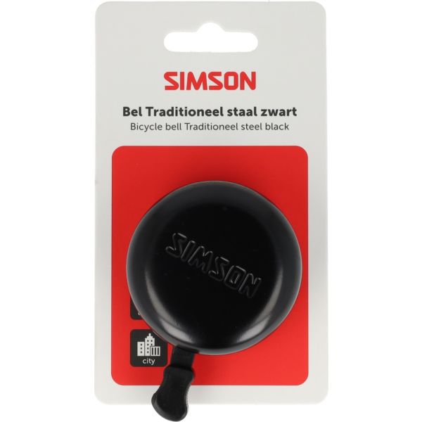 Cargue la imagen en el visor de la galería, Simson bel traditioneel zwart staal