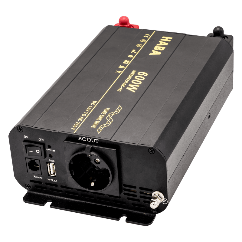 Cargue la imagen en el visor de la galería, Pure sine wave omvormer camper en caravan - 600w