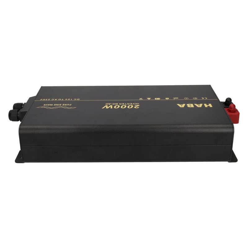 Afbeelding laden in galerijviewer, Pure sine wave pure sinus omvormer 12v-230v - 2000w met ac-prioriteit