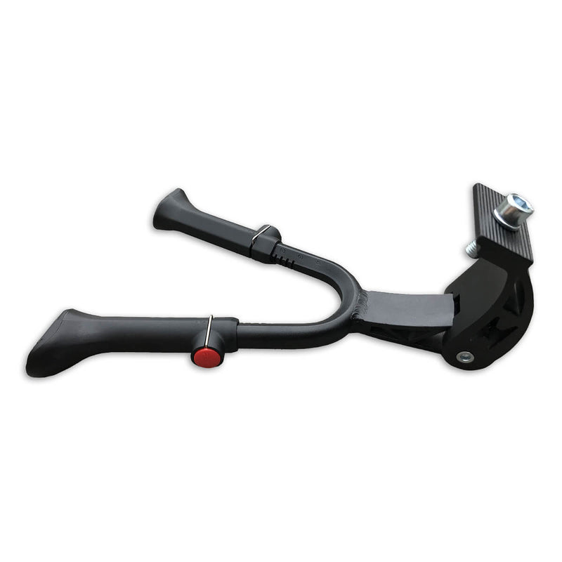 Load image into Gallery viewer, standaard dubbel verstelbaar 24-28 inch aluminium zwart