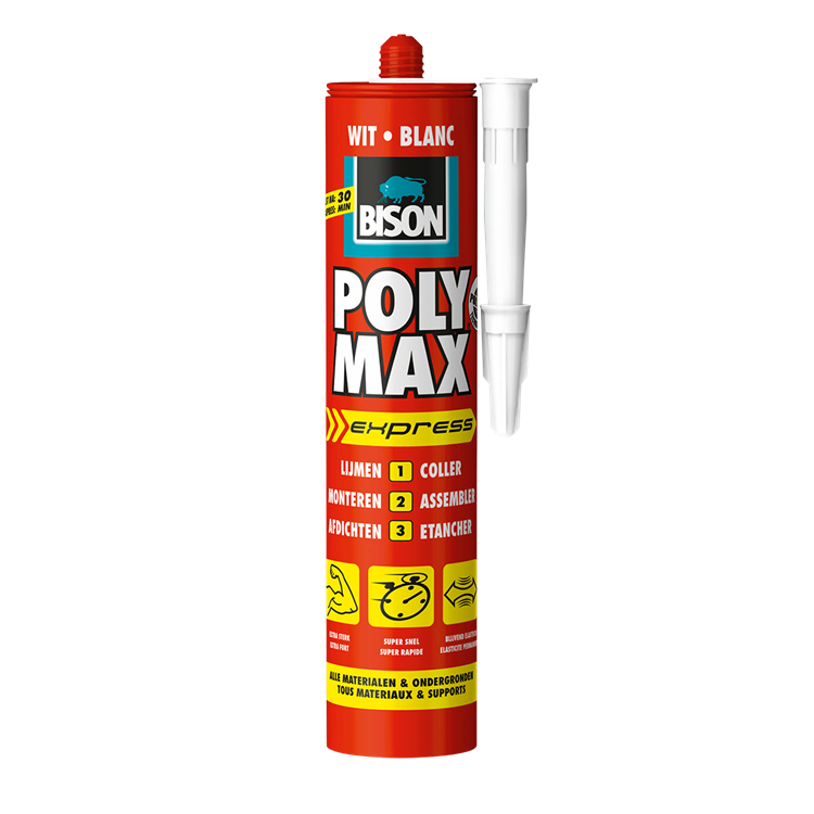 ギャラリービューアに画像をロードする, Bison 1029800 - b.poly max® express 425gr wit | 3 stuks
