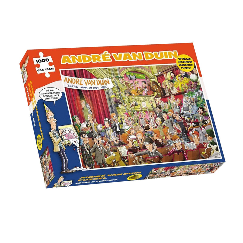 Load image into Gallery viewer, Puzzel andré van duin - 60 jaar in het vak, 1000st.