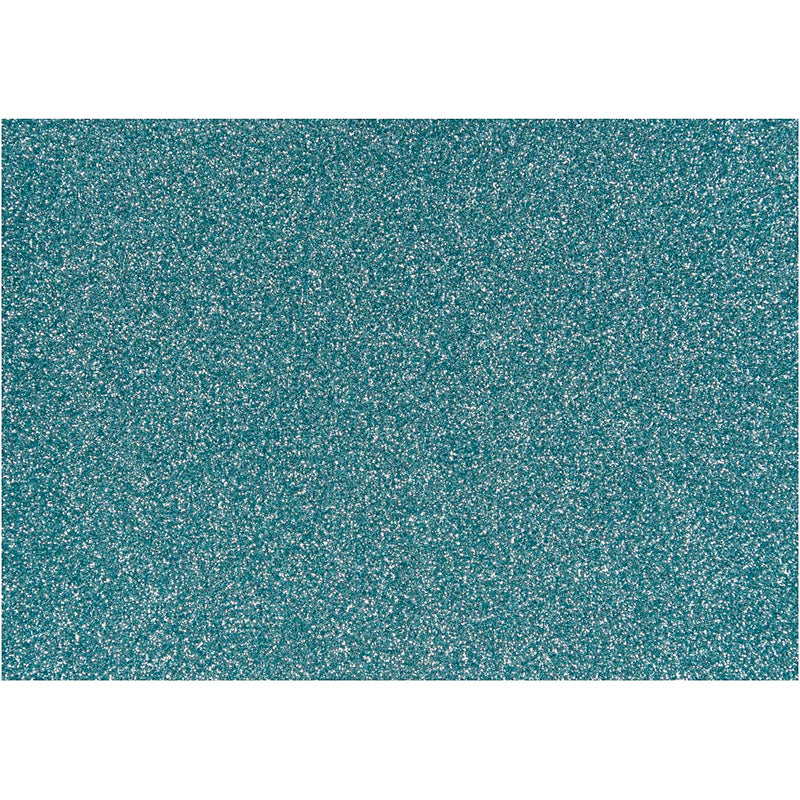 Load image into Gallery viewer, Opstrijkfolie Glitter Lichtblauw, A5