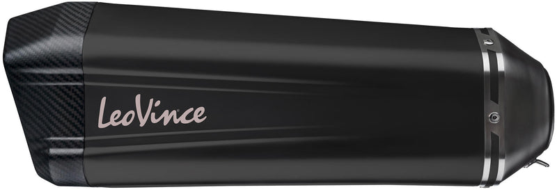 Afbeelding laden in galerijviewer, Leovince geluiddemper sbk lv-12 black edition schalld leo slipon lv-12 sw