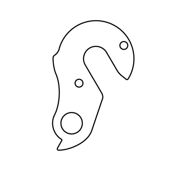 Load image into Gallery viewer, Union derailleurpad GH-115 met schroefset M4x0.7