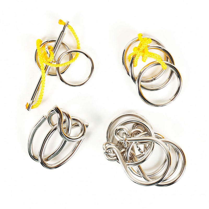 Load image into Gallery viewer, Eureka metalen breinpuzzels expert, 4st.