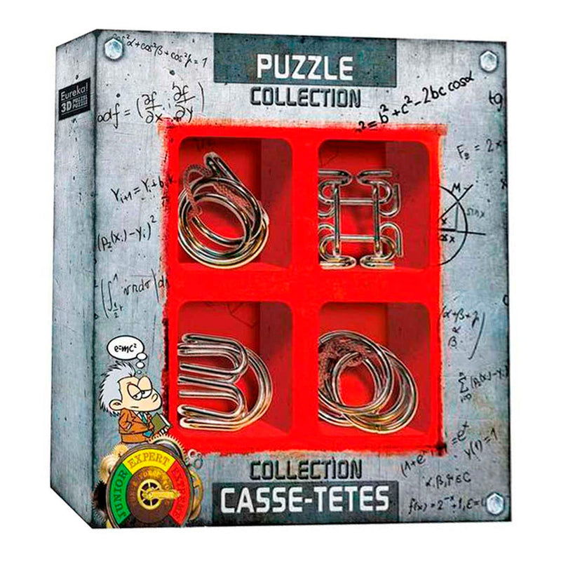 Load image into Gallery viewer, Eureka metalen breinpuzzels extreme, 4st.