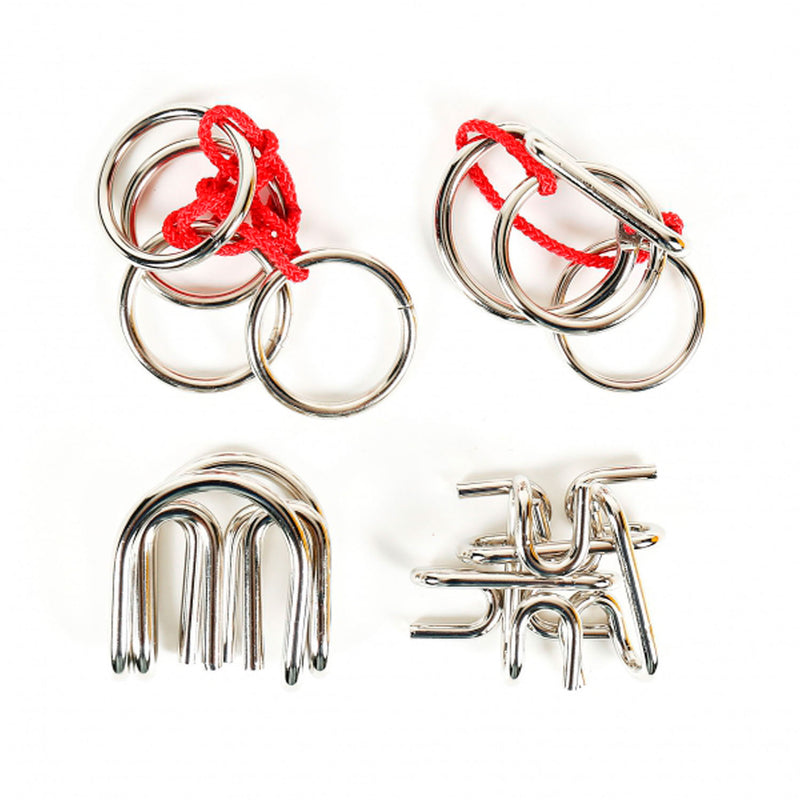 Load image into Gallery viewer, Eureka metalen breinpuzzels extreme, 4st.