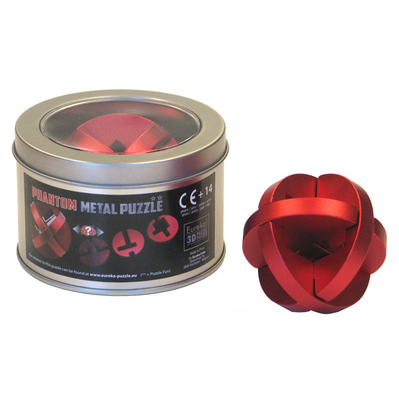 Load image into Gallery viewer, Breinpuzzel Metaal in Blik - Phantom **