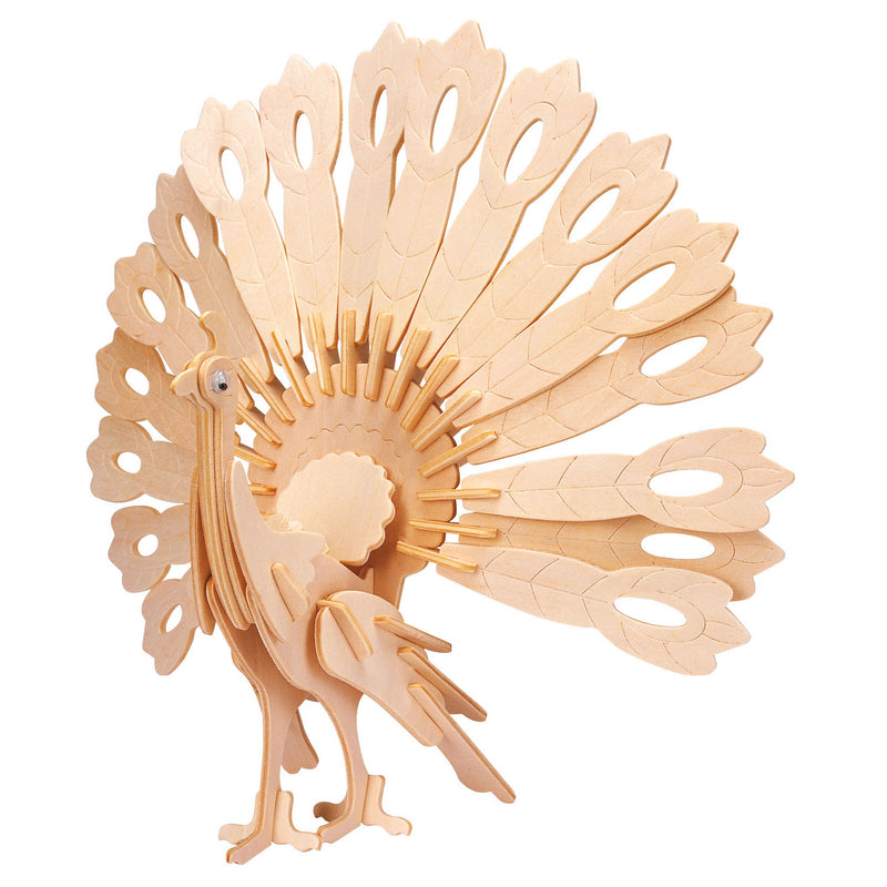 Load image into Gallery viewer, Eureka gepetto's workshop houten bouwpakket 3d - pauw