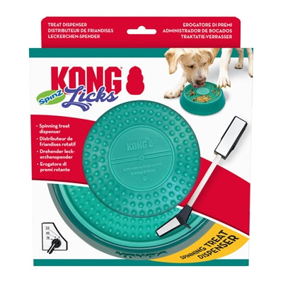 Load image into Gallery viewer, Kong Licks spinz teal groenblauw