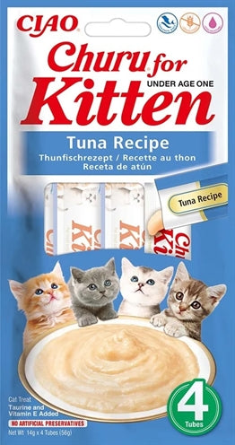 Load image into Gallery viewer, Inaba churu kitten tuna recipe