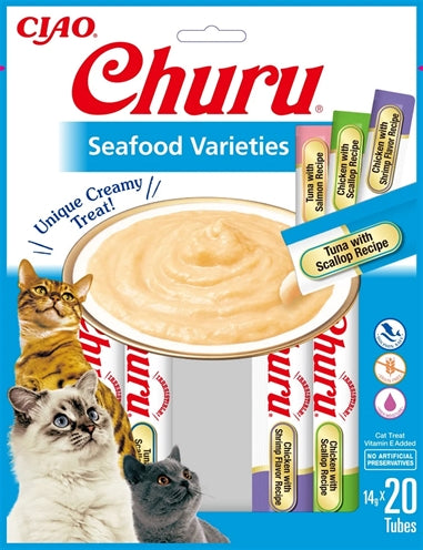 Load image into Gallery viewer, Inaba churu multipack seafood